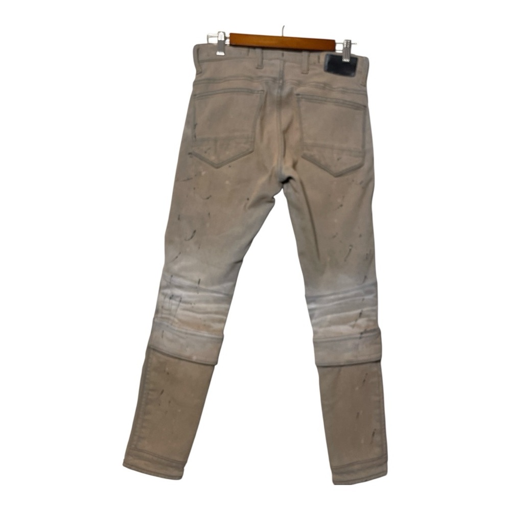 G-Star Raw Jeans Mens 28x30 Airblaze 3D Skinny Distressed Paint Splatter - Picture 2 of 8